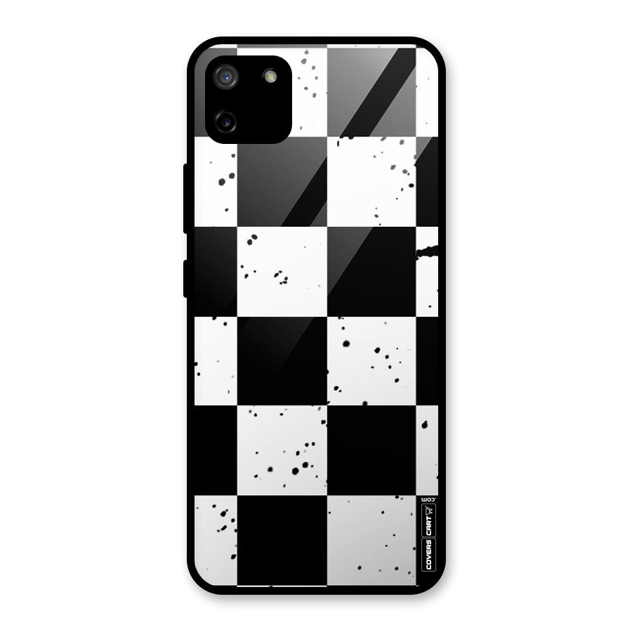 Check Mate Glass Back Case for Realme C11