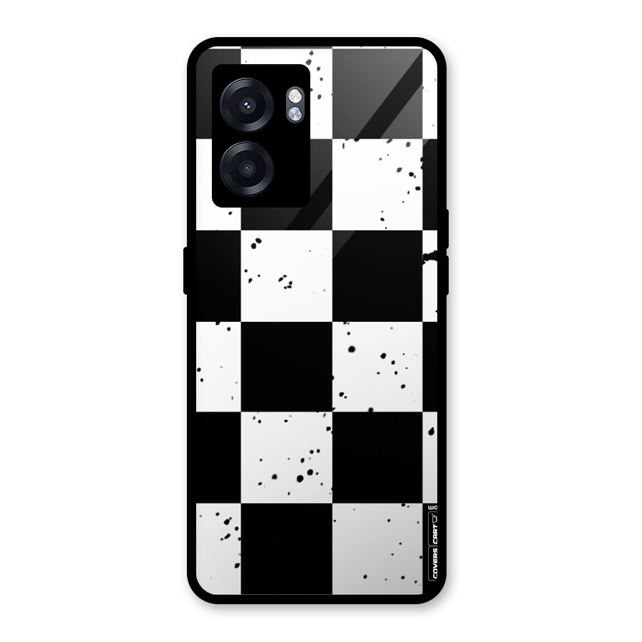 Check Mate Glass Back Case for Realme Narzo 50 5G