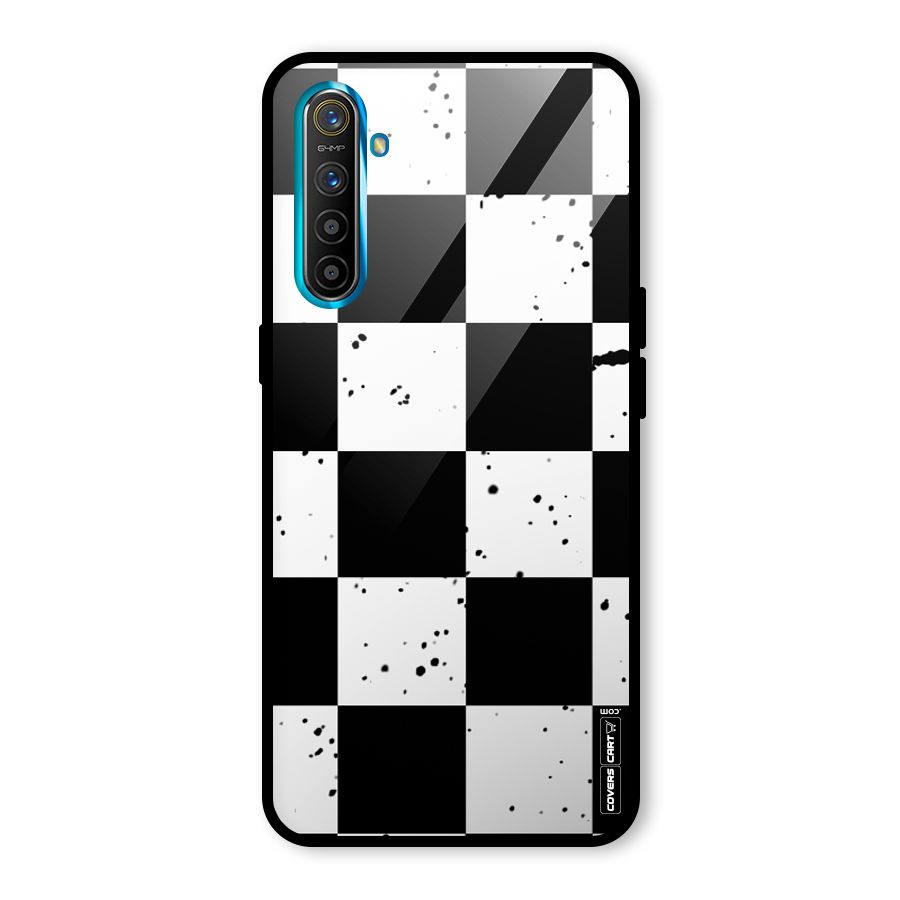 Check Mate Glass Back Case for Realme X2