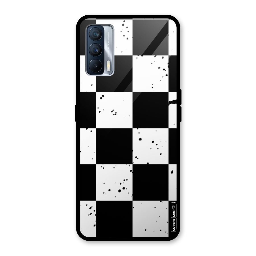 Check Mate Glass Back Case for Realme X7
