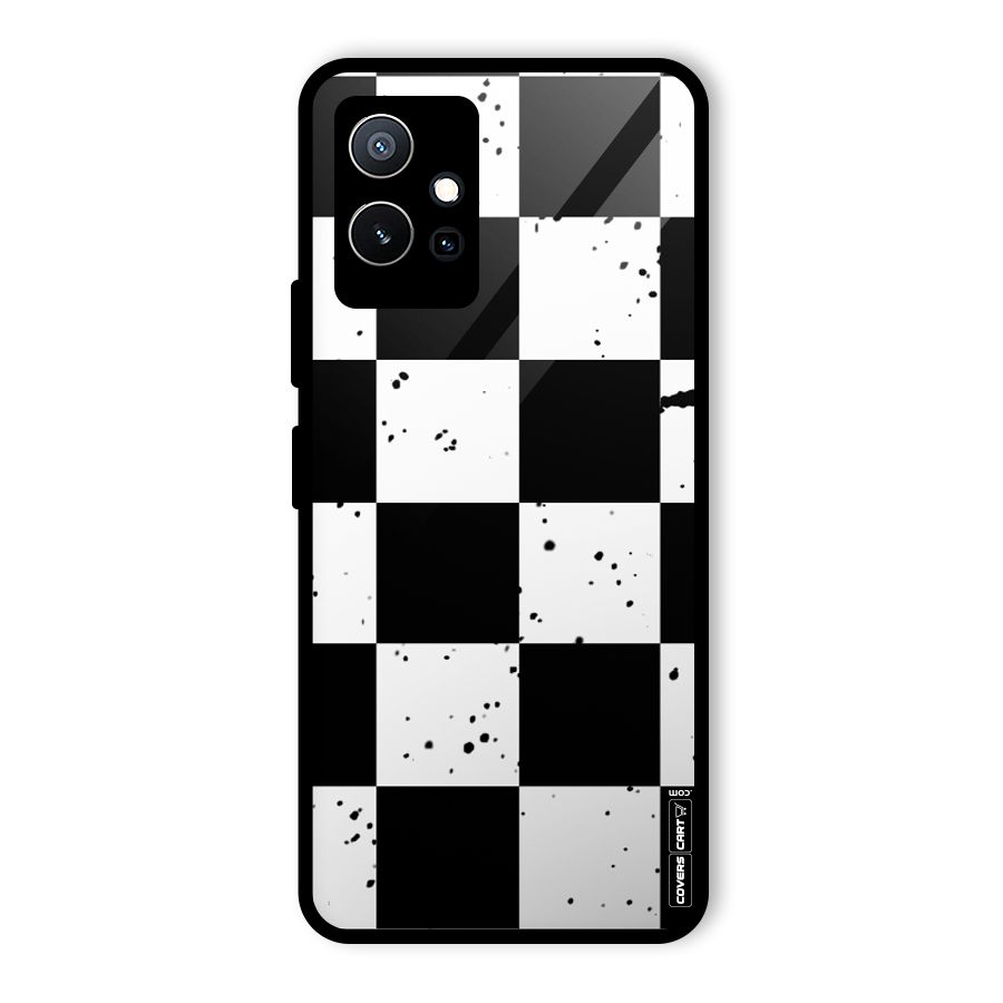 Check Mate Glass Back Case for Vivo T1 5G