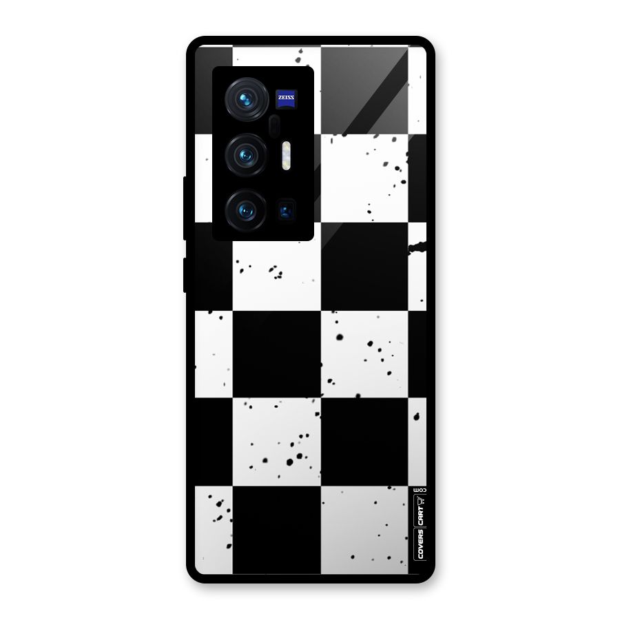 Check Mate Glass Back Case for Vivo X70 Pro Plus