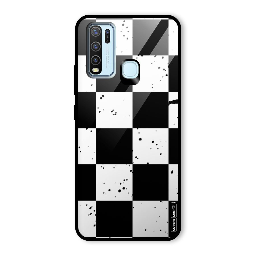 Check Mate Glass Back Case for Vivo Y50
