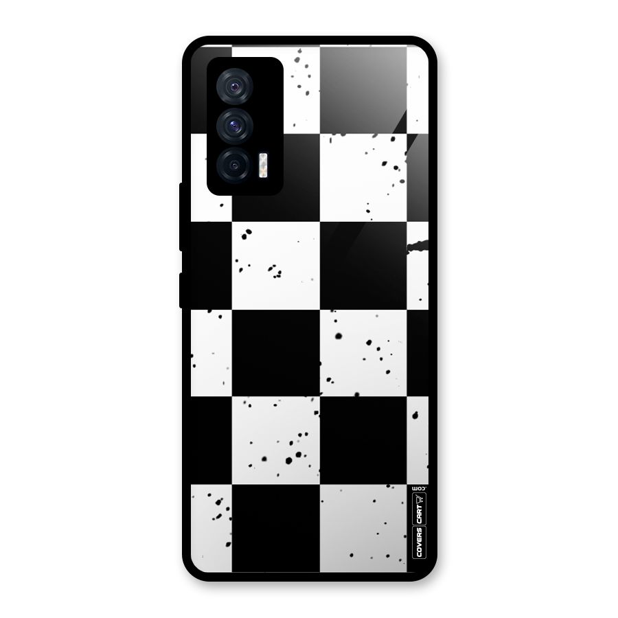 Check Mate Glass Back Case for Vivo iQOO 7 5G