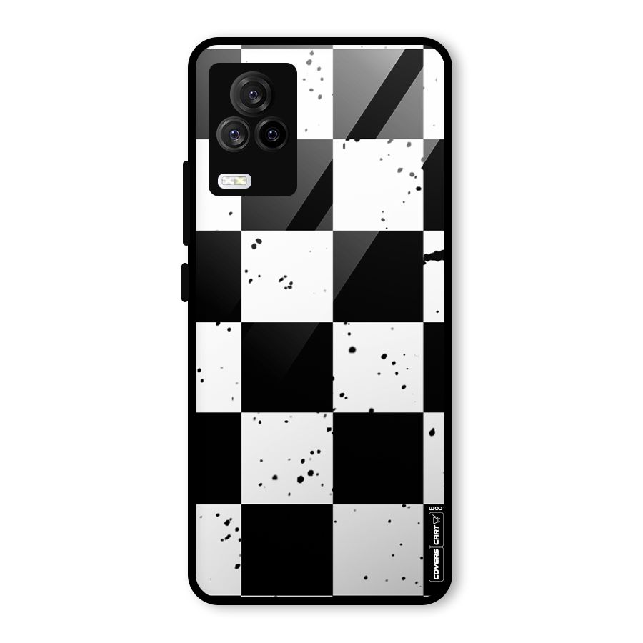 Check Mate Glass Back Case for Vivo iQOO 7 Legend 5G