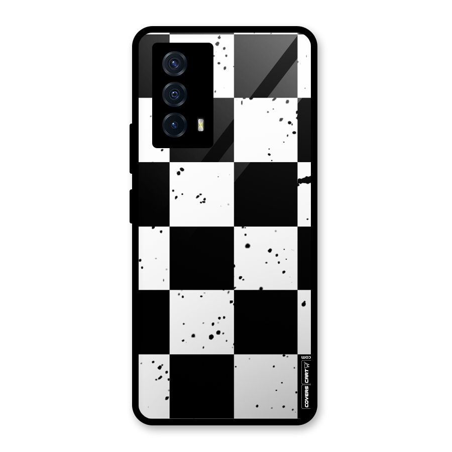 Check Mate Glass Back Case for Vivo iQOO Z5