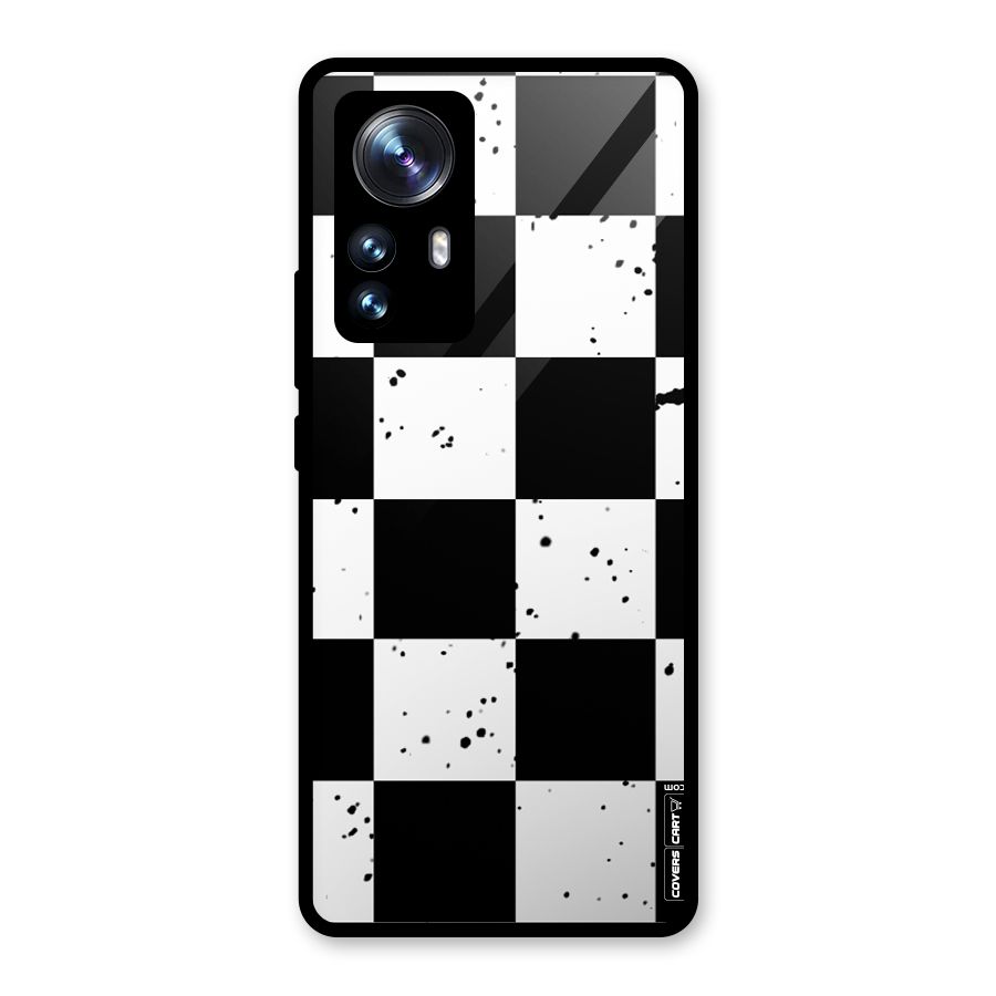Check Mate Glass Back Case for Xiaomi 12 Pro