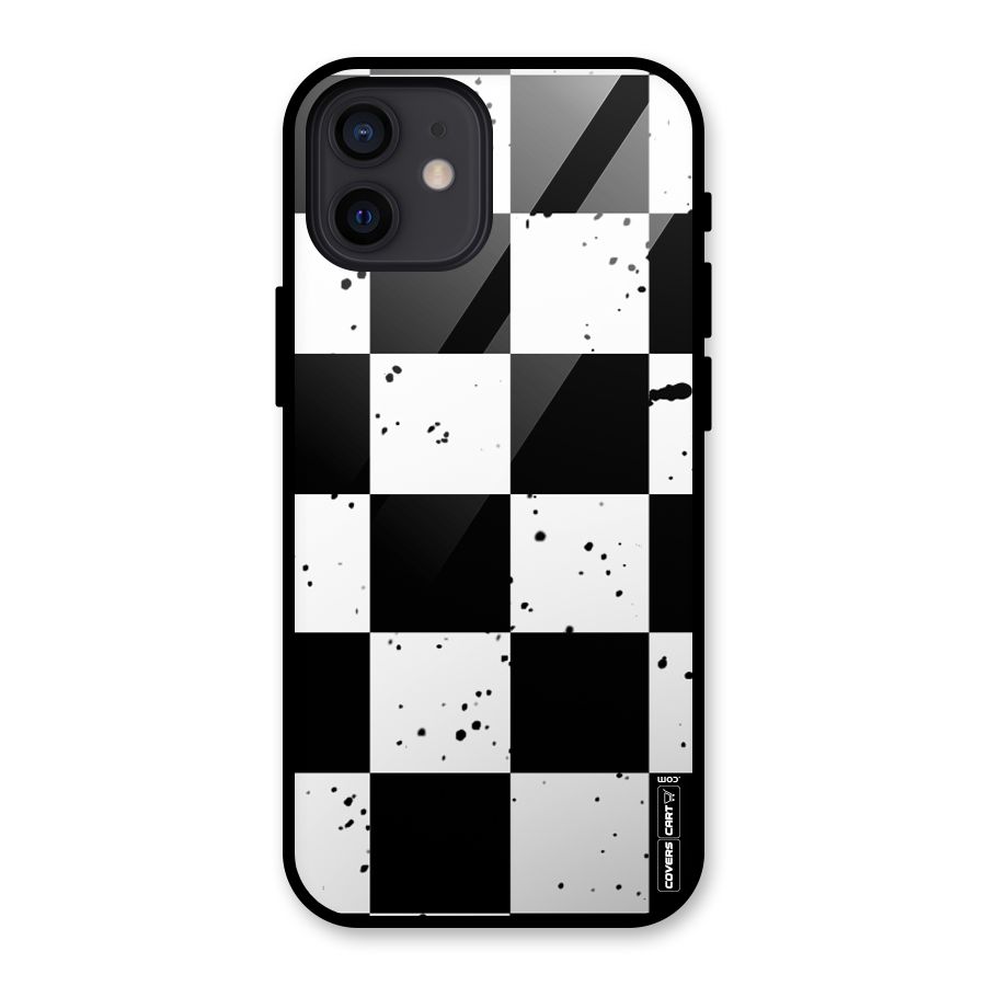 Check Mate Glass Back Case for iPhone 12