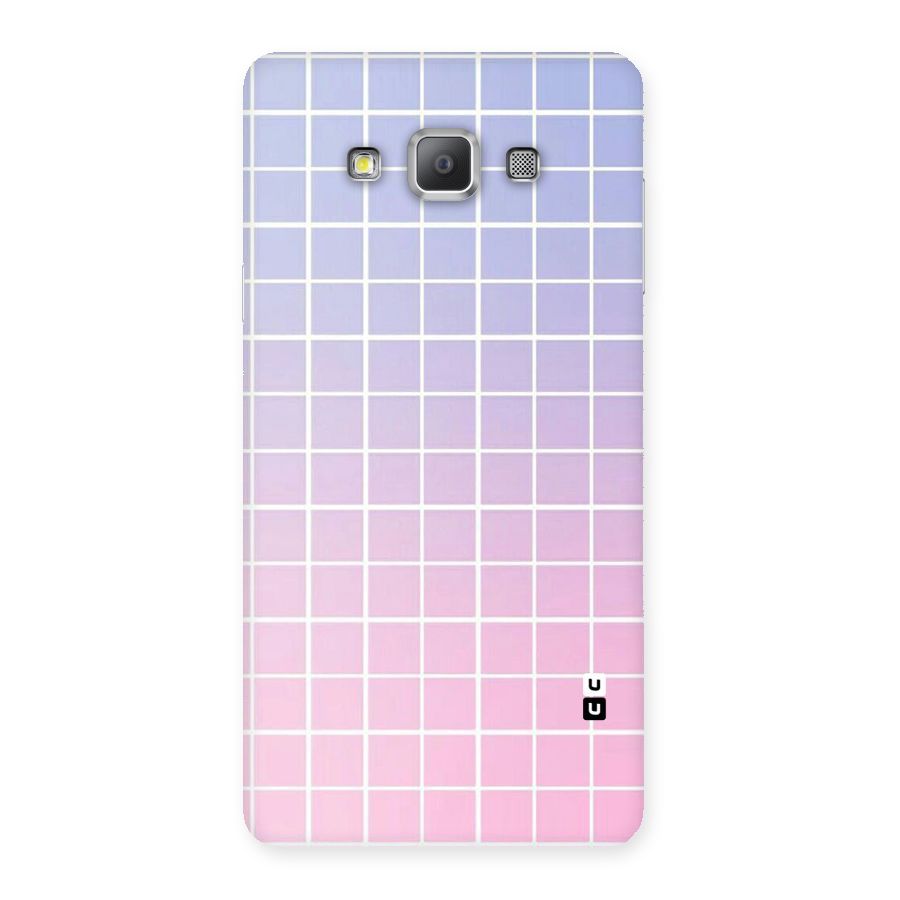 Check Shades Back Case for Galaxy A7