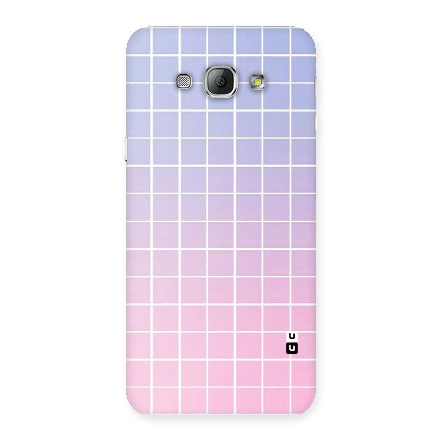 Check Shades Back Case for Galaxy A8