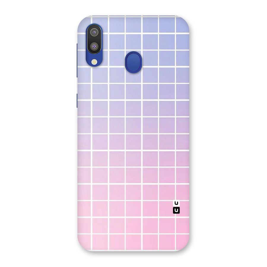 Check Shades Back Case for Galaxy M20