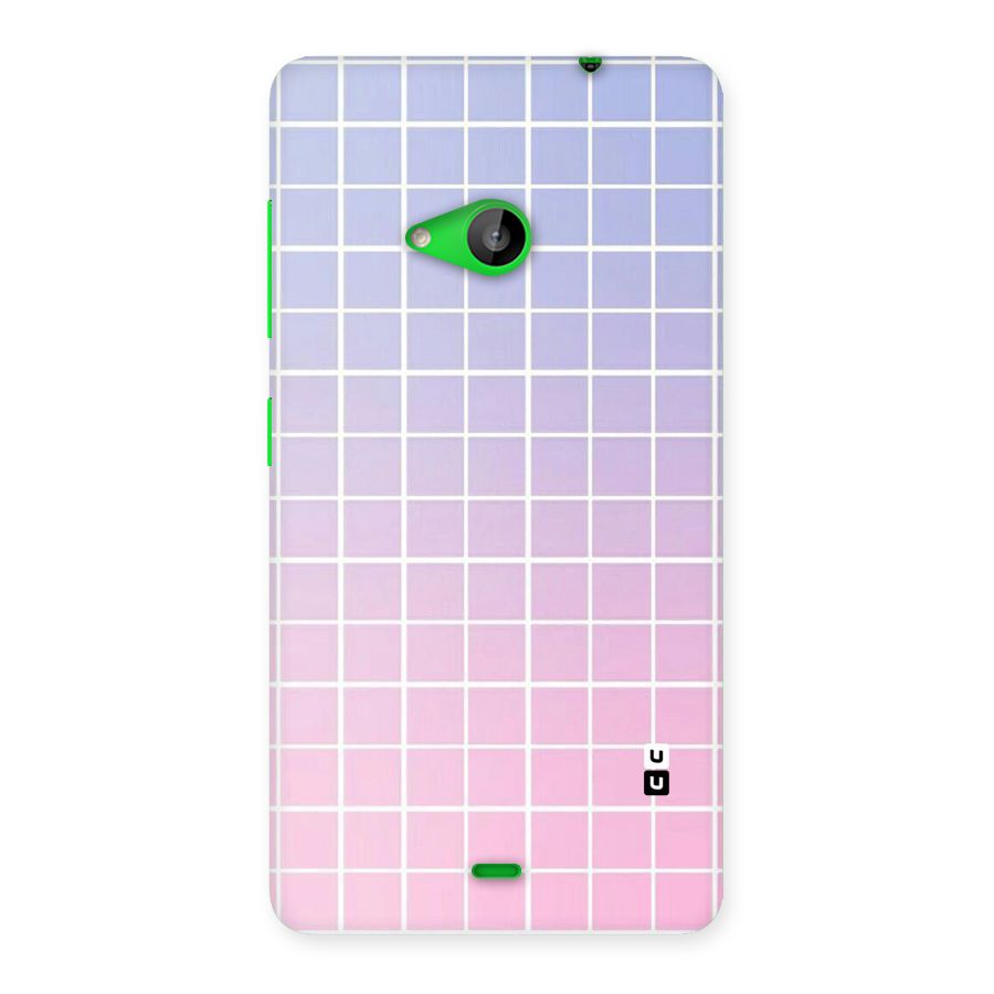 Check Shades Back Case for Lumia 535