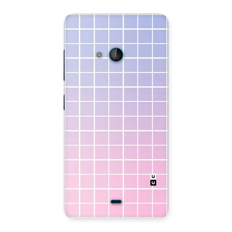Check Shades Back Case for Lumia 540