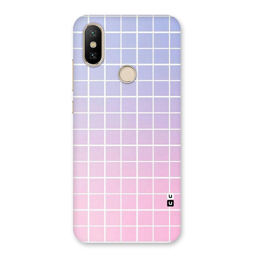 Check Shades Back Case for Mi A2