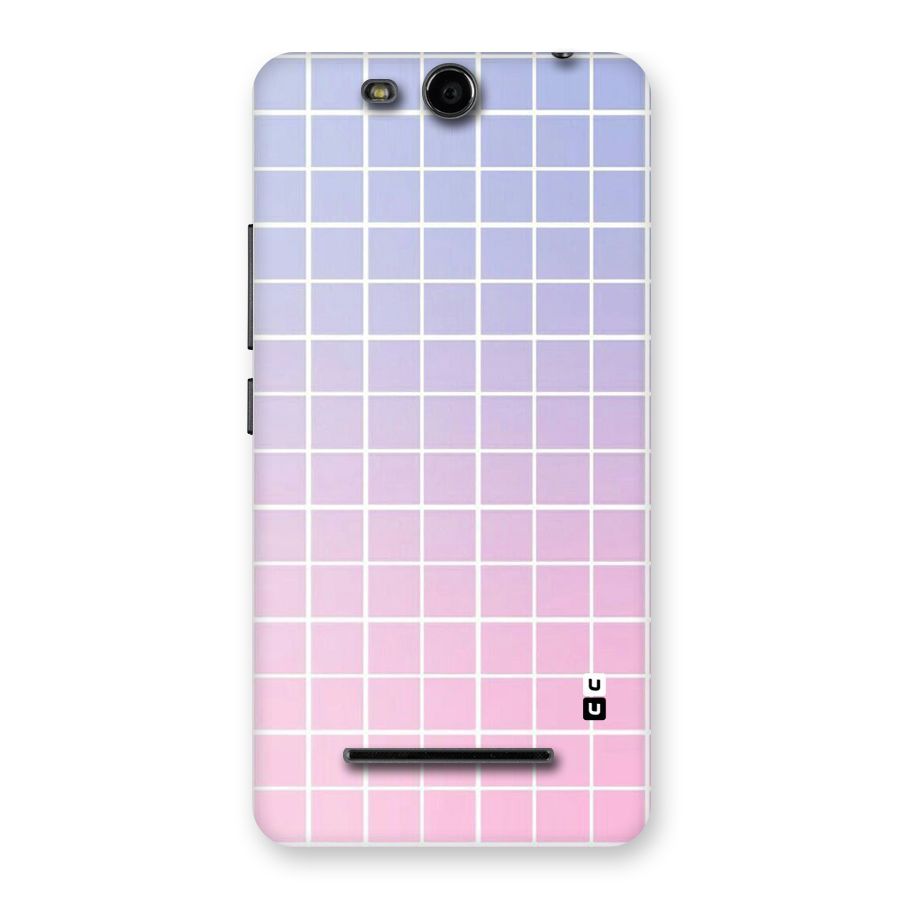 Check Shades Back Case for Micromax Canvas Juice 3 Q392