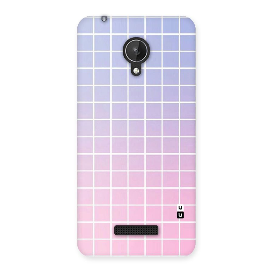 Check Shades Back Case for Micromax Canvas Spark Q380