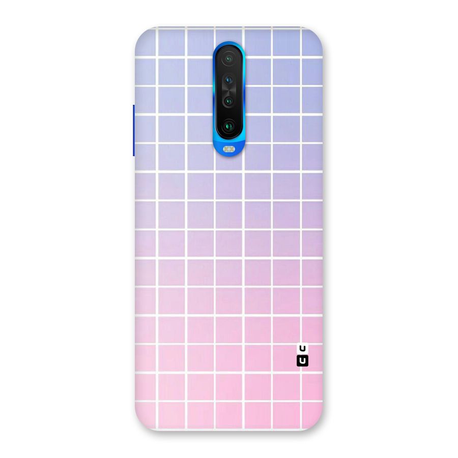 Check Shades Back Case for Poco X2