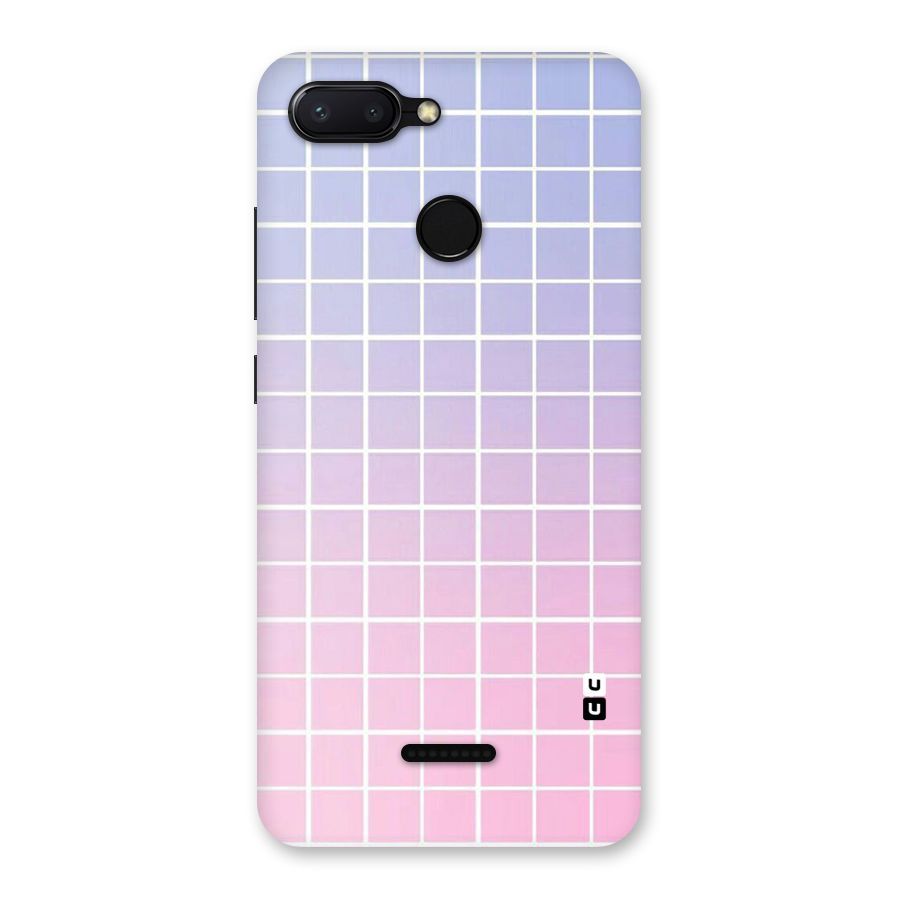 Check Shades Back Case for Redmi 6