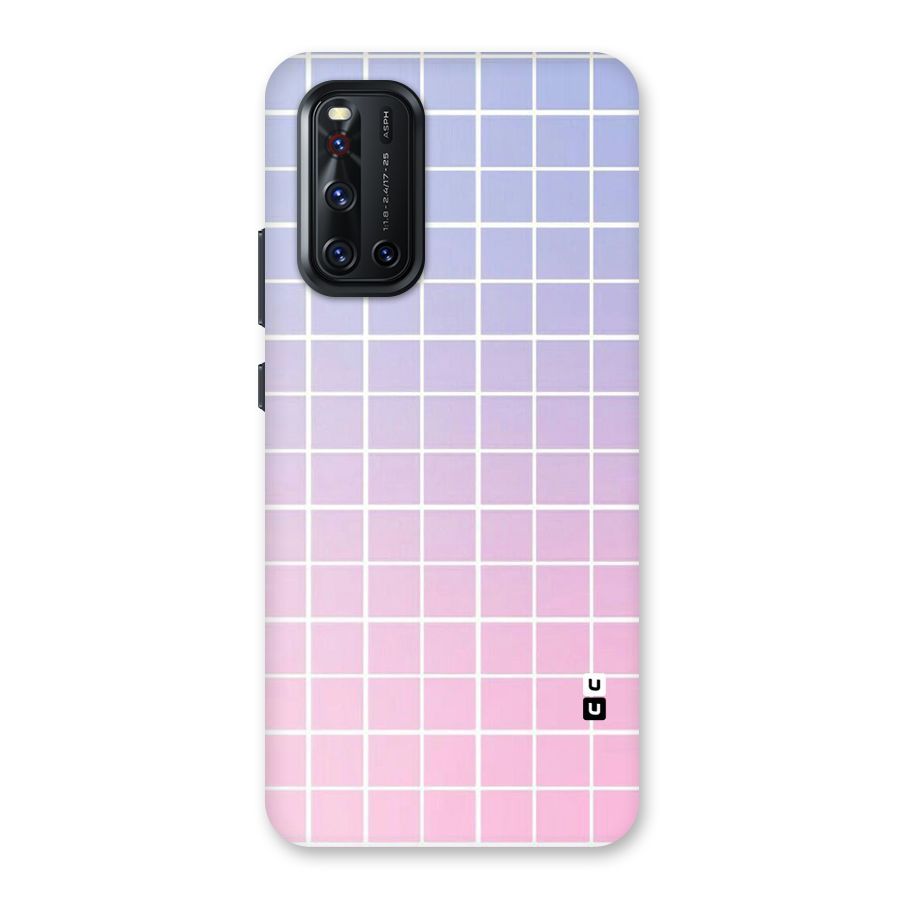 Check Shades Back Case for Vivo V19