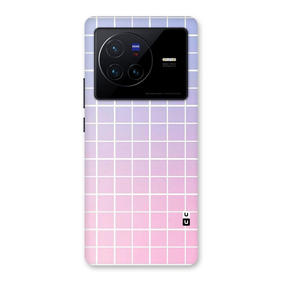 Check Shades Back Case for Vivo X80