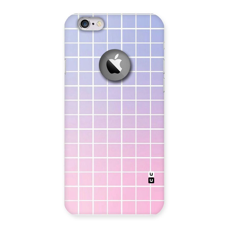 Check Shades Back Case for iPhone 6 Logo Cut