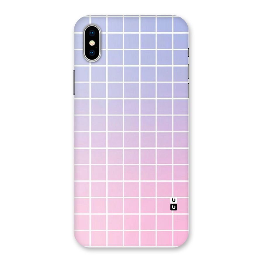 Check Shades Back Case for iPhone X