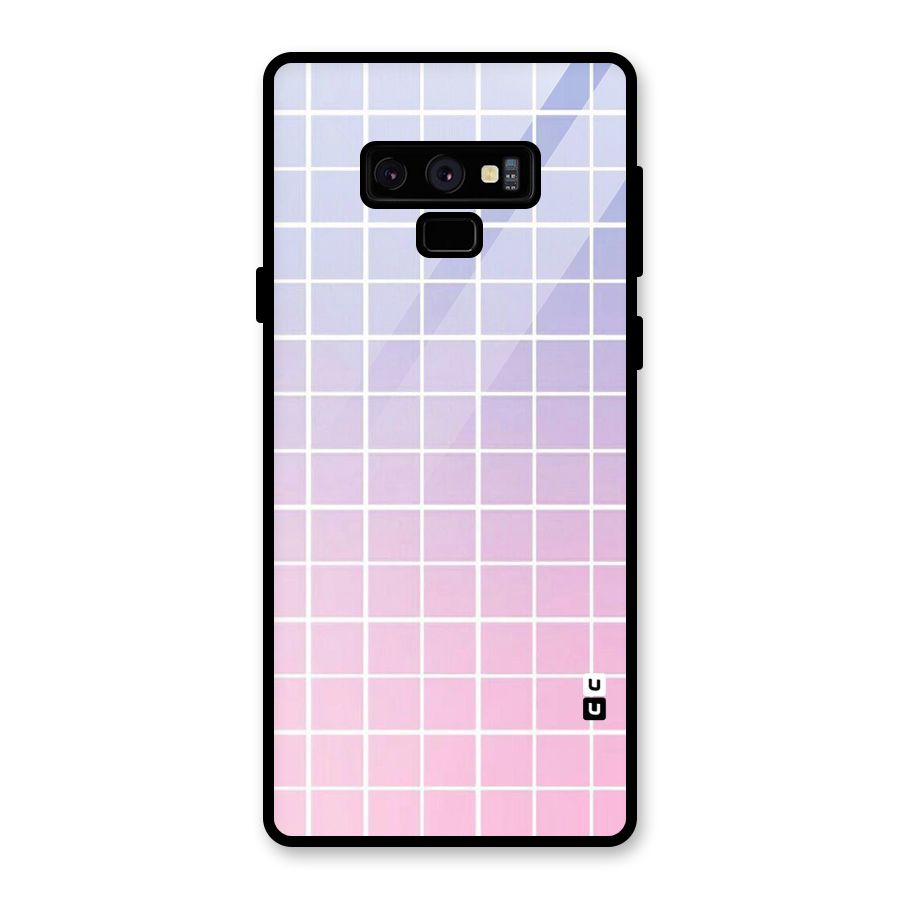 Check Shades Glass Back Case for Galaxy Note 9