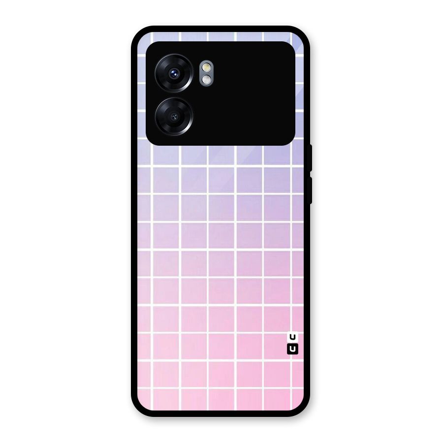 Check Shades Glass Back Case for Oppo K10 5G