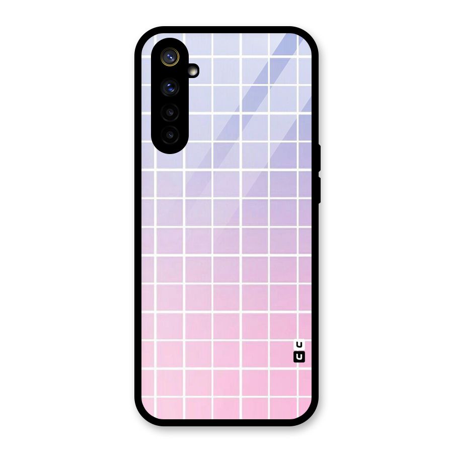 Check Shades Glass Back Case for Realme 6