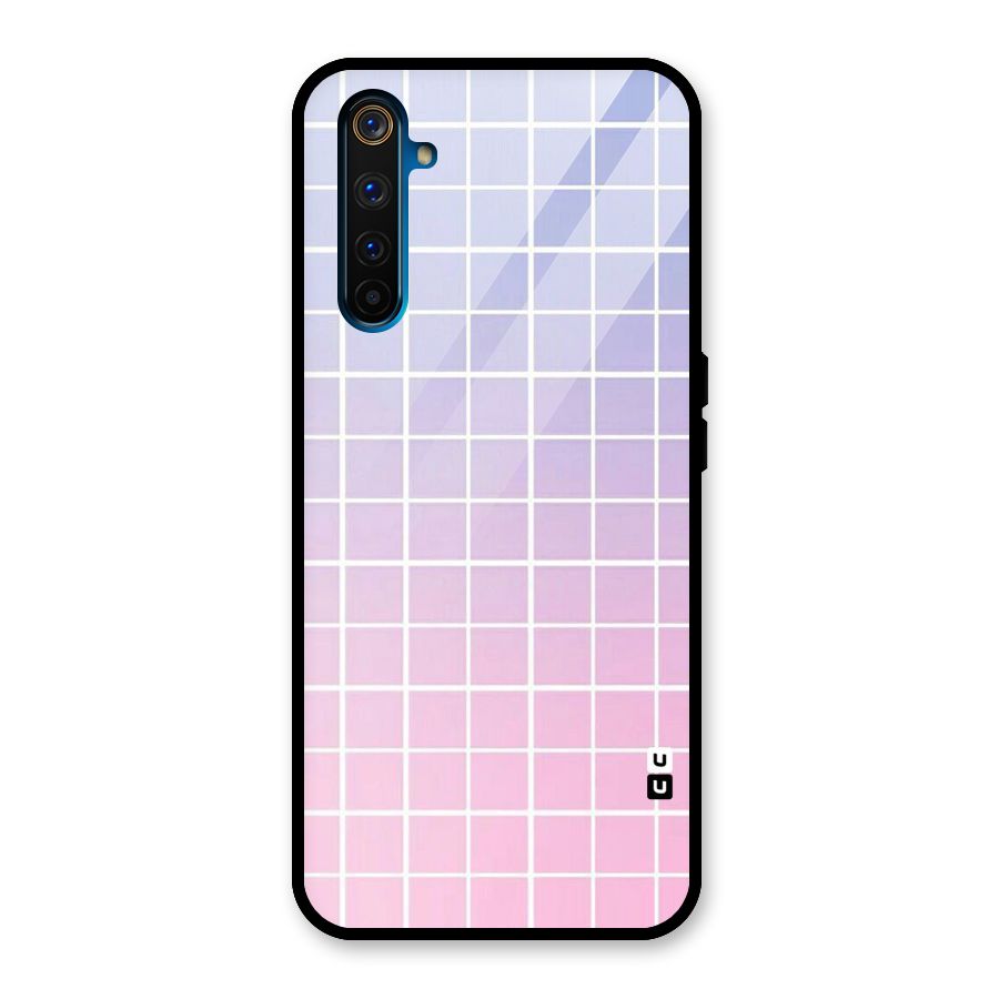 Check Shades Glass Back Case for Realme 6 Pro