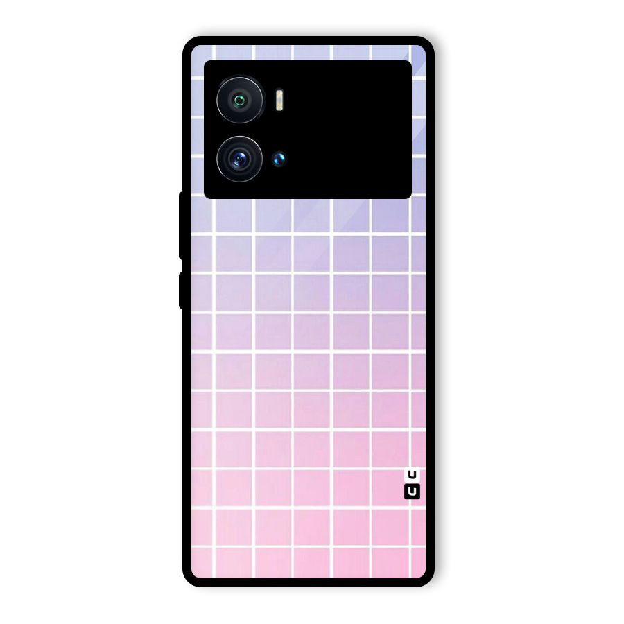 Check Shades Glass Back Case for Vivo iQOO 9 Pro