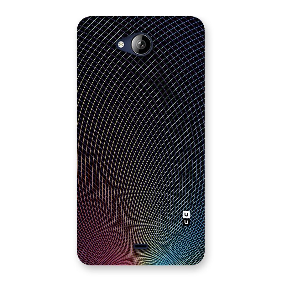 Check Swirls Back Case for Canvas Play Q355