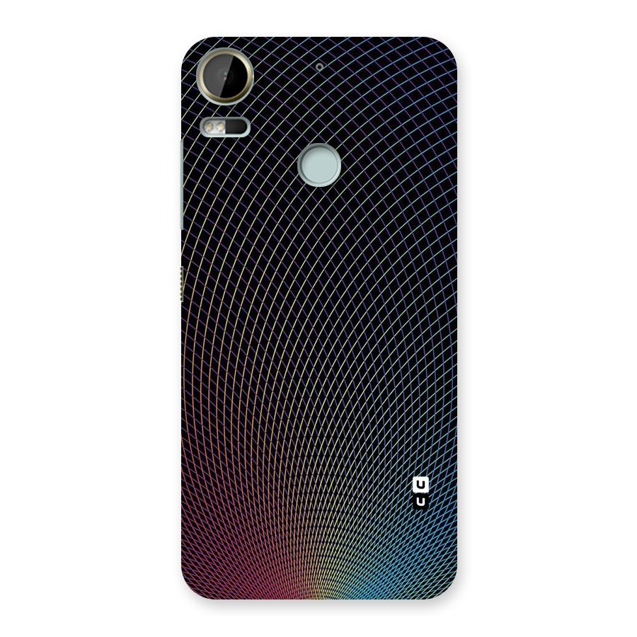 Check Swirls Back Case for Desire 10 Pro