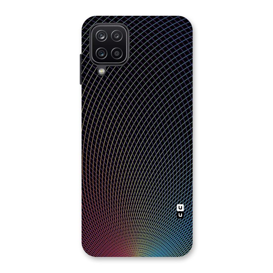 Check Swirls Back Case for Galaxy A12