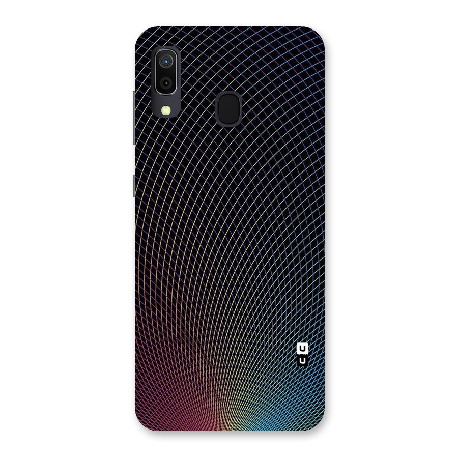 Check Swirls Back Case for Galaxy A20
