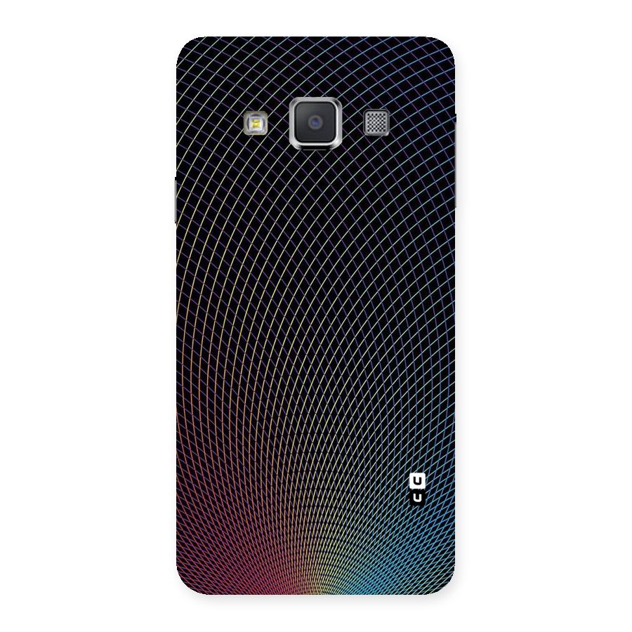 Check Swirls Back Case for Galaxy A3