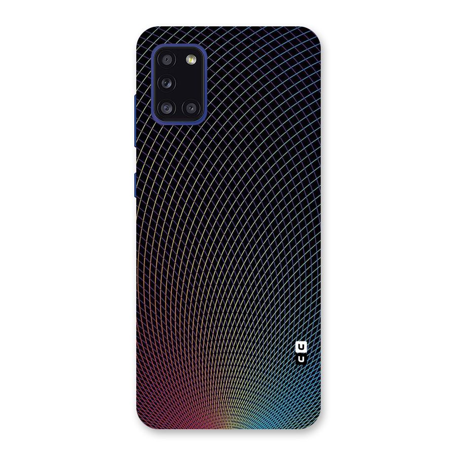 Check Swirls Back Case for Galaxy A31