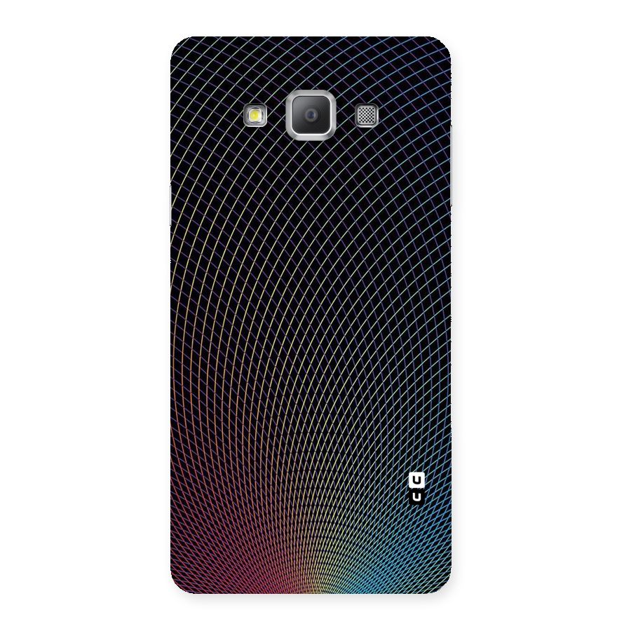 Check Swirls Back Case for Galaxy A7