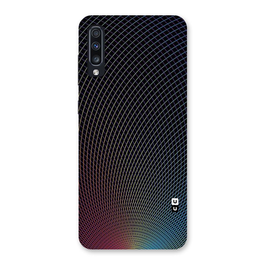 Check Swirls Back Case for Galaxy A70