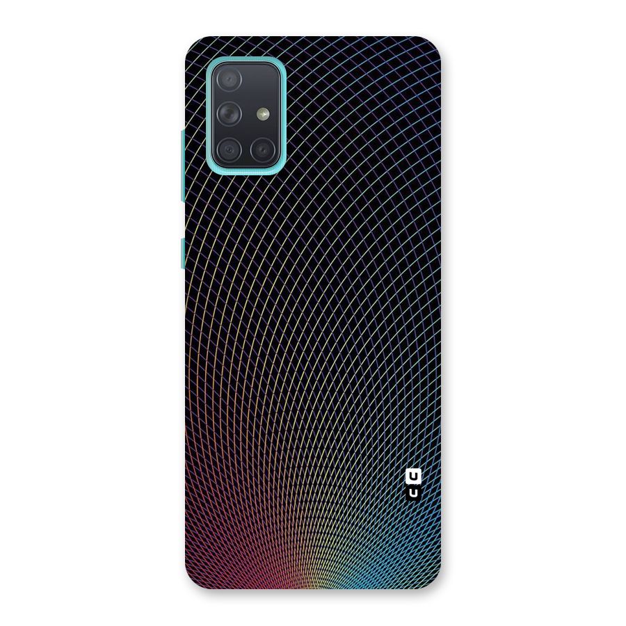 Check Swirls Back Case for Galaxy A71