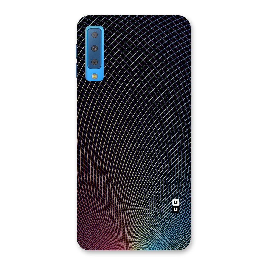 Check Swirls Back Case for Galaxy A7 (2018)
