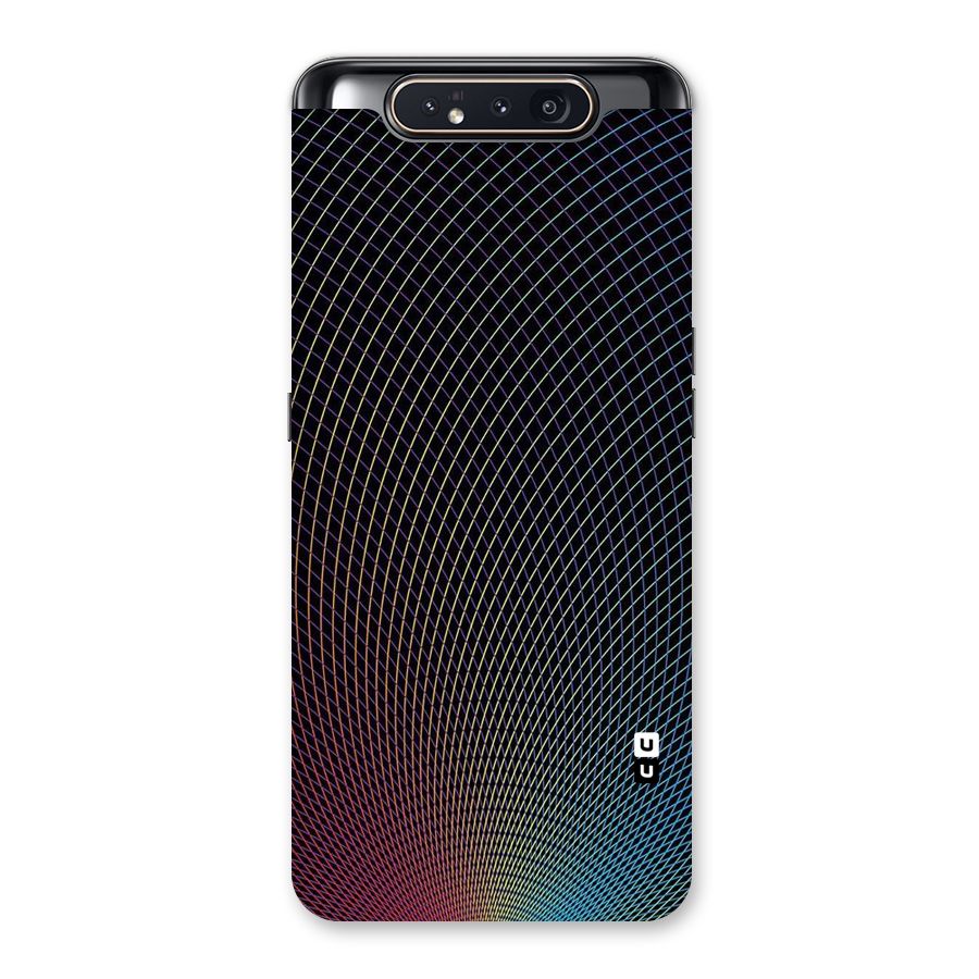 Check Swirls Back Case for Galaxy A80