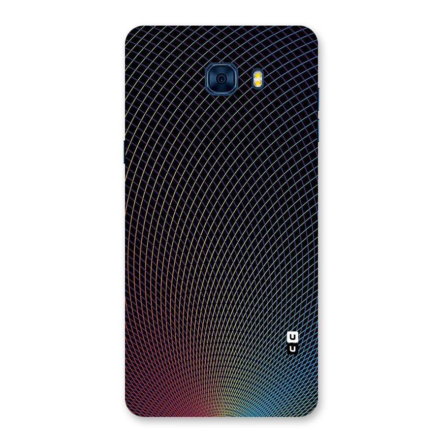 Check Swirls Back Case for Galaxy C7 Pro