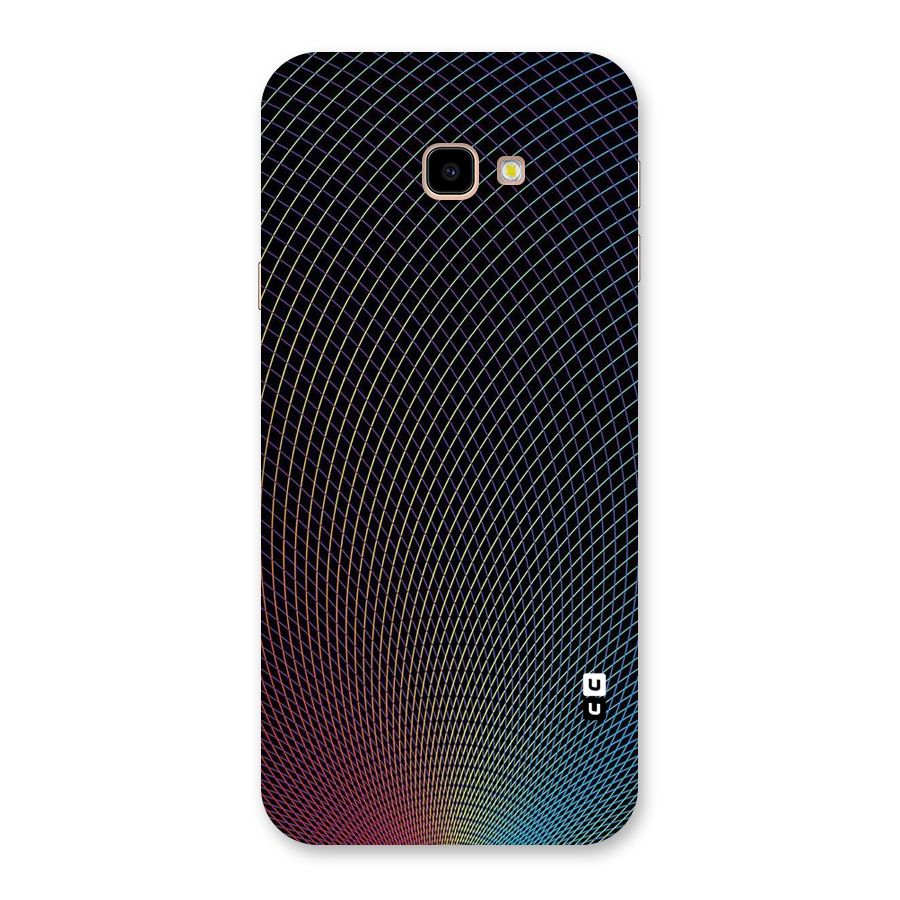 Check Swirls Back Case for Galaxy J4 Plus
