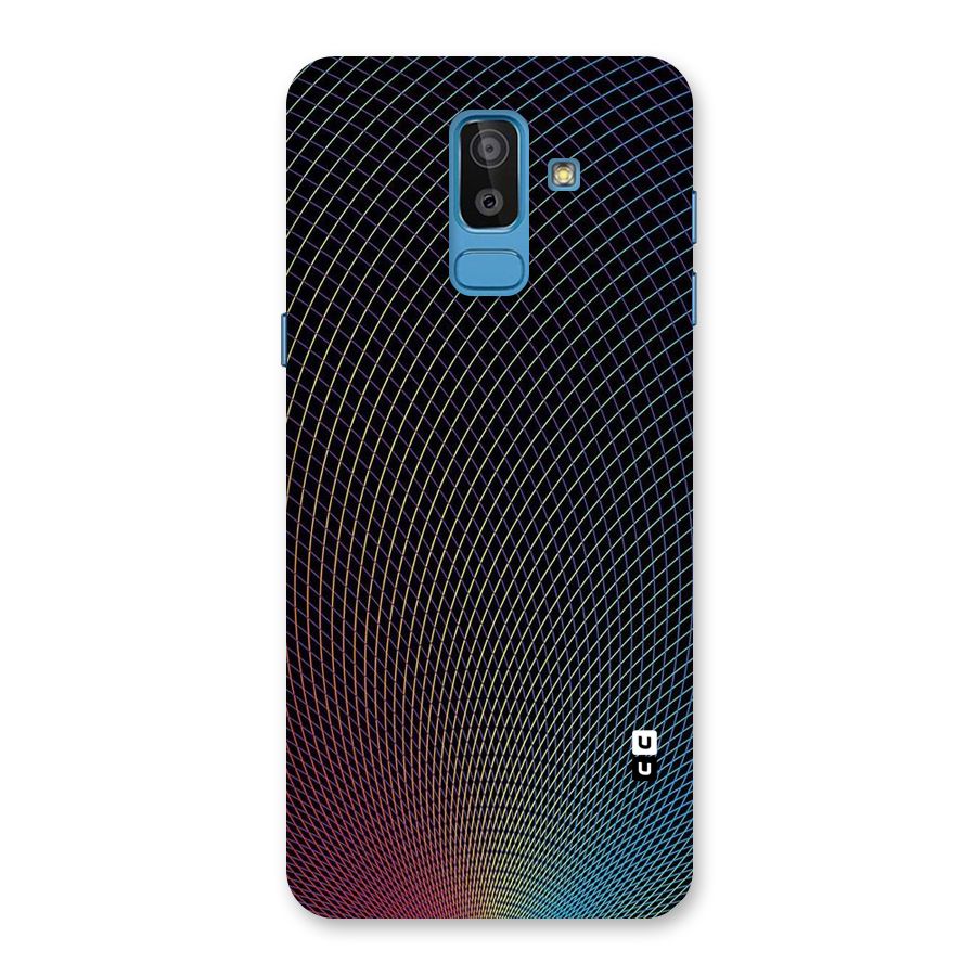 Check Swirls Back Case for Galaxy J8