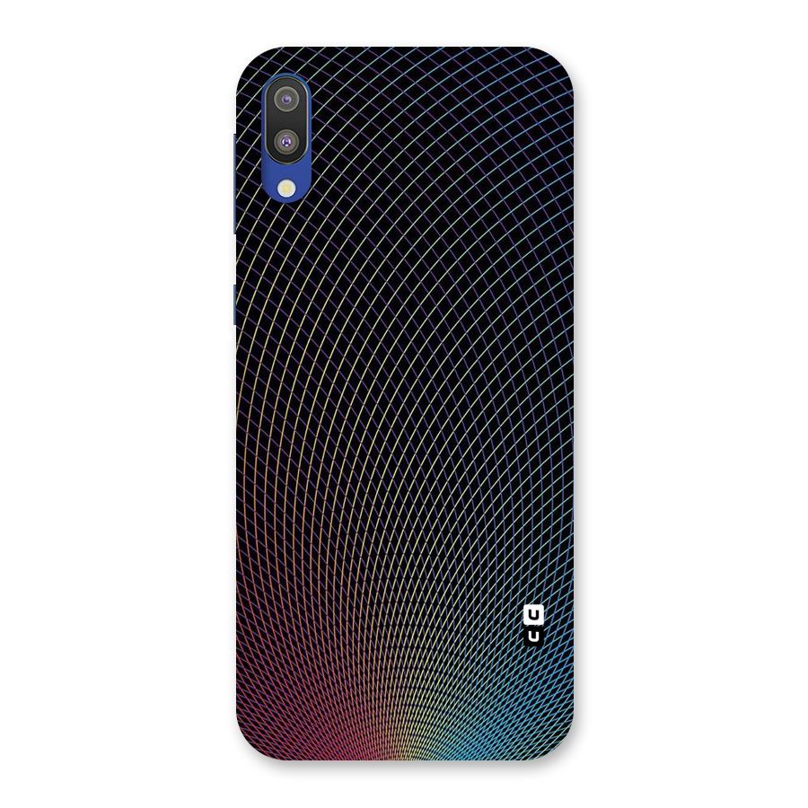 Check Swirls Back Case for Galaxy M10