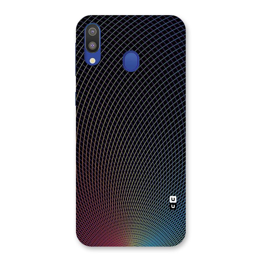 Check Swirls Back Case for Galaxy M20