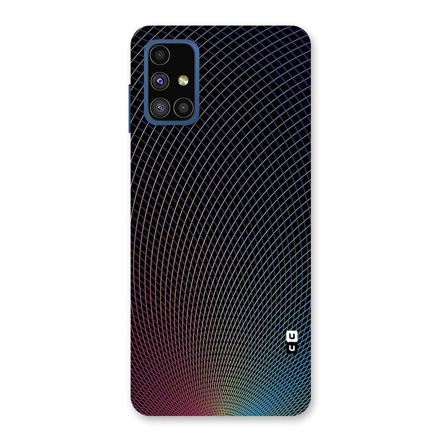 Check Swirls Back Case for Galaxy M51