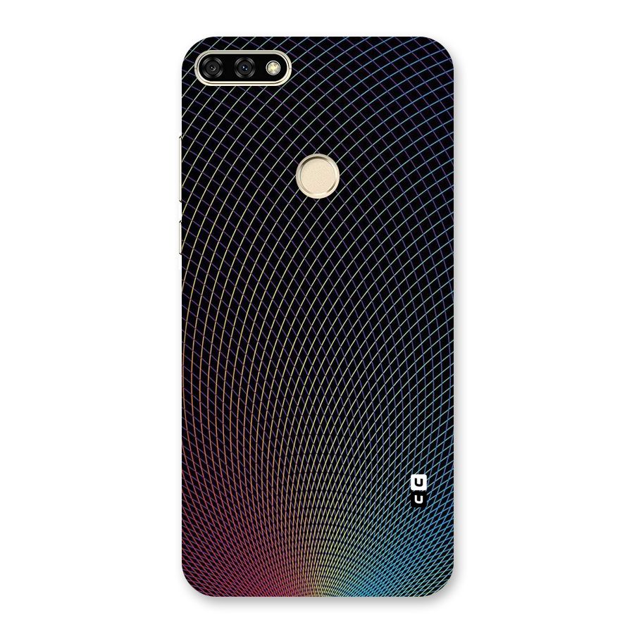 Check Swirls Back Case for Honor 7A