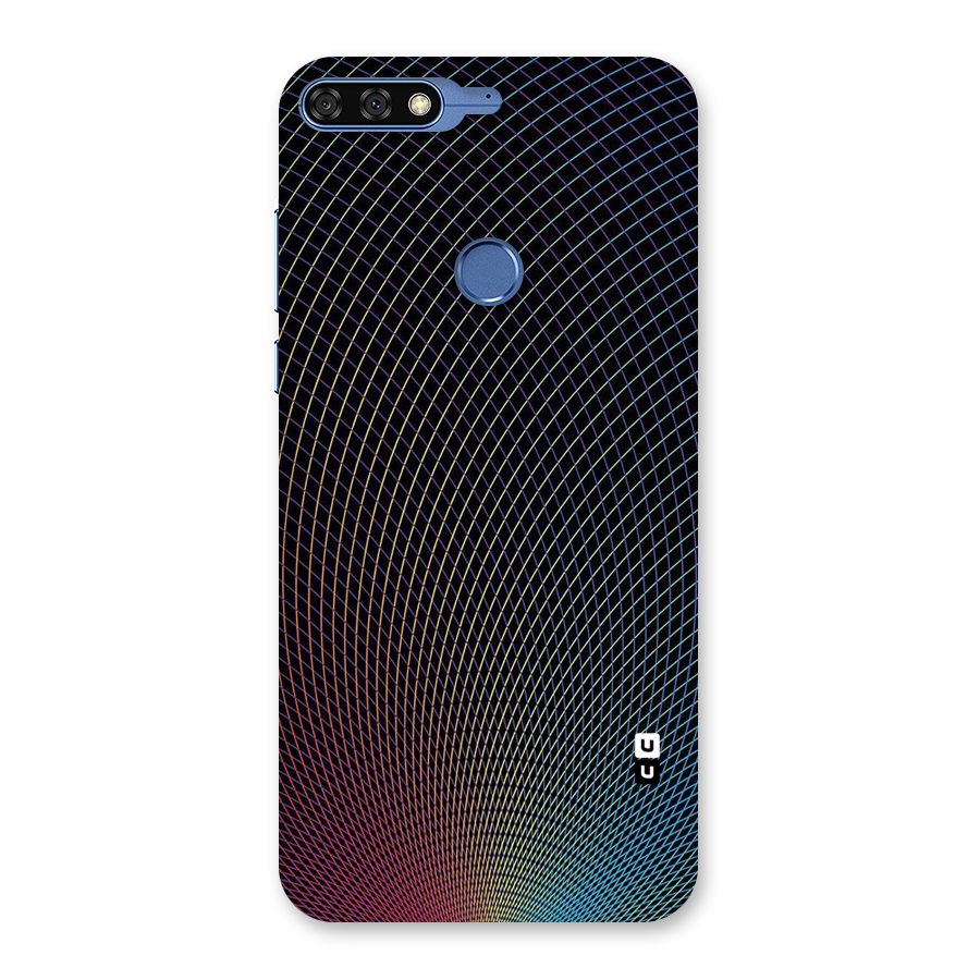 Check Swirls Back Case for Honor 7C